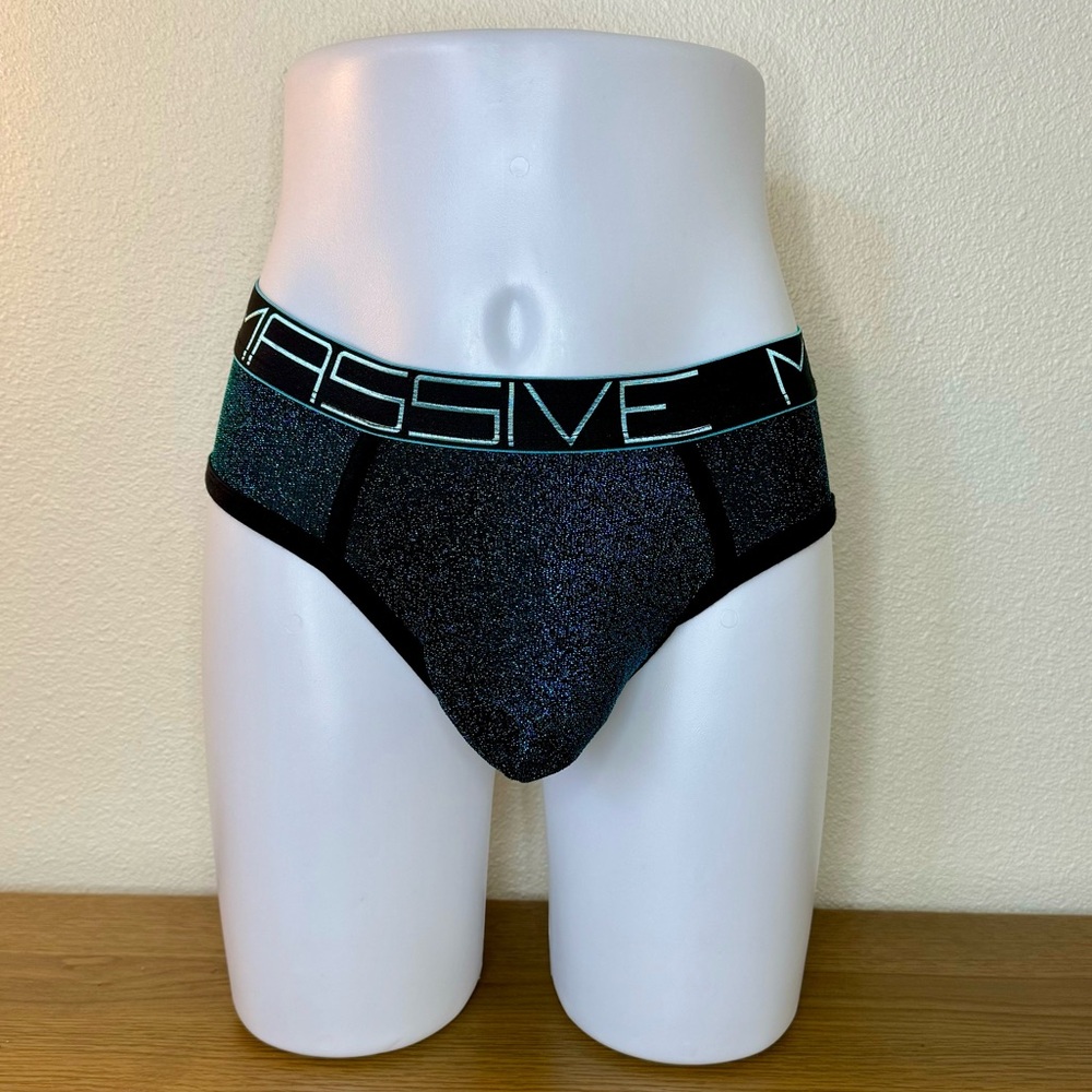 Andrew Christian Massive Glitter Brief Size Large